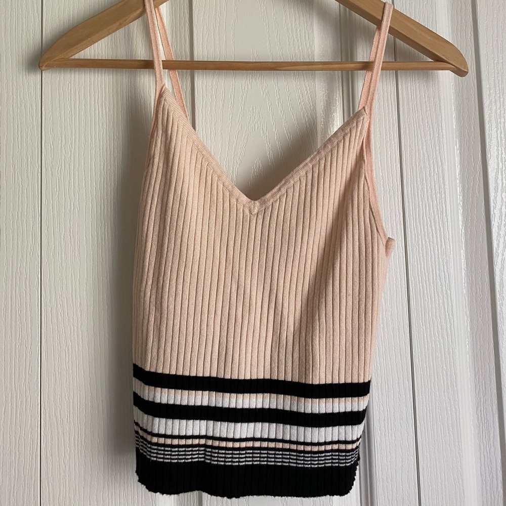 Cropped tang top